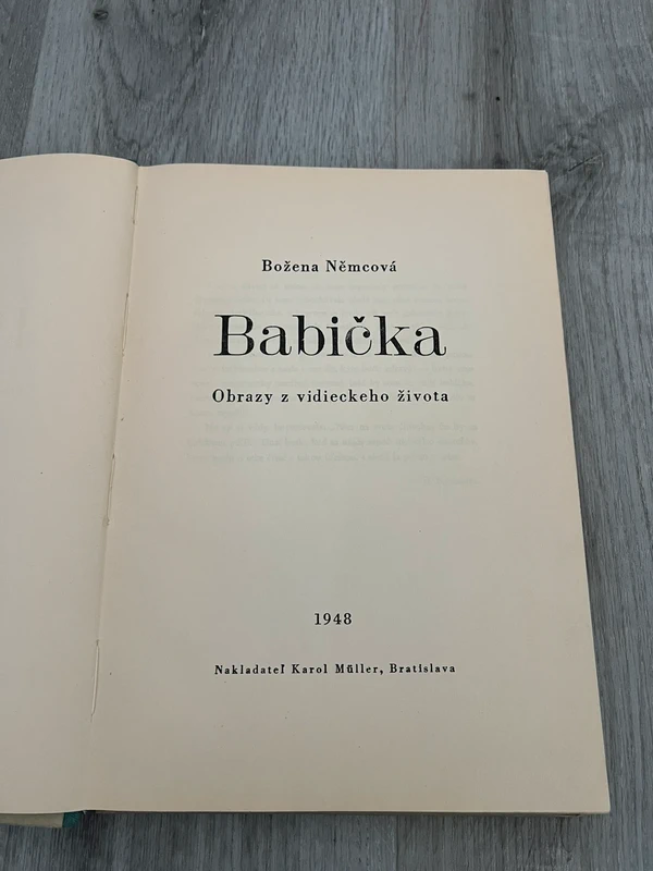 Božena Němcová – Babička 1948 - 2