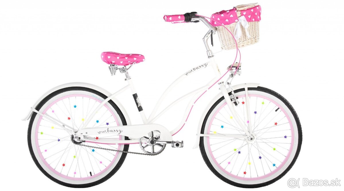 Dievčenský bicykel EMBASSY MAGIC 3 rýchlostný úplne nový - 2