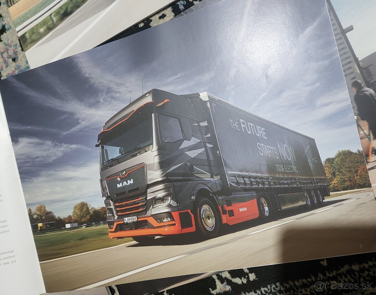 📚Ponúkam na predaj originálne prospekty Kamióny MAN 🚍 - 2