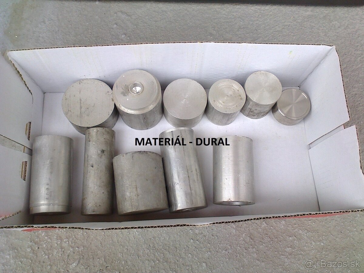 Silon, dural, hliník - sústružnícke materiály+ - 2