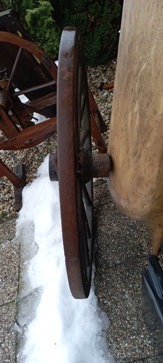 Staré drevené kolesá 2 - 2