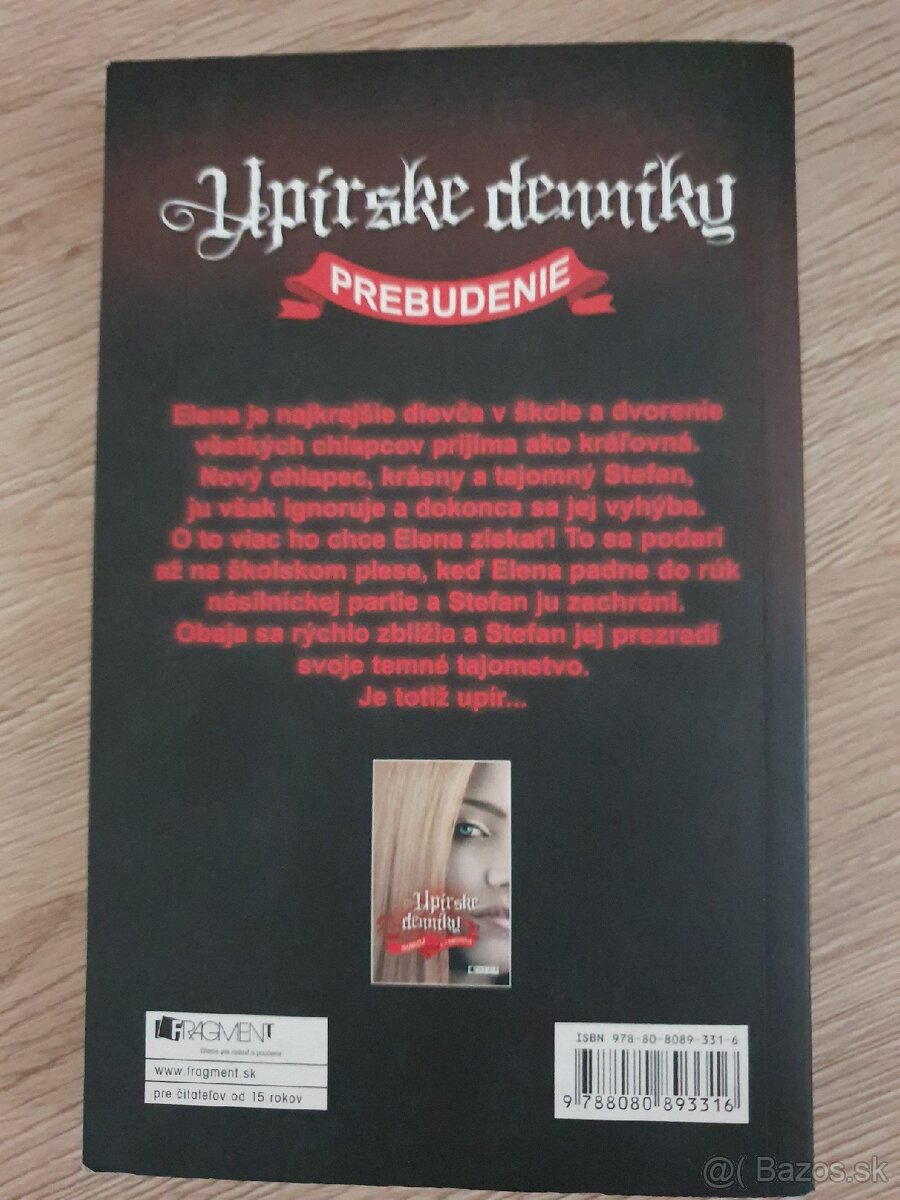 Kniha Upírske denníky - 2