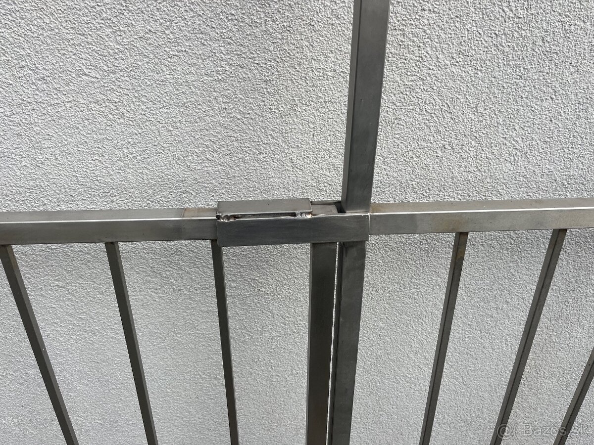 260cm branka s plotom nerezova - 2