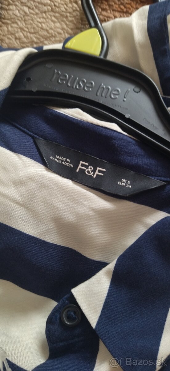 Modro biele šaty - 2