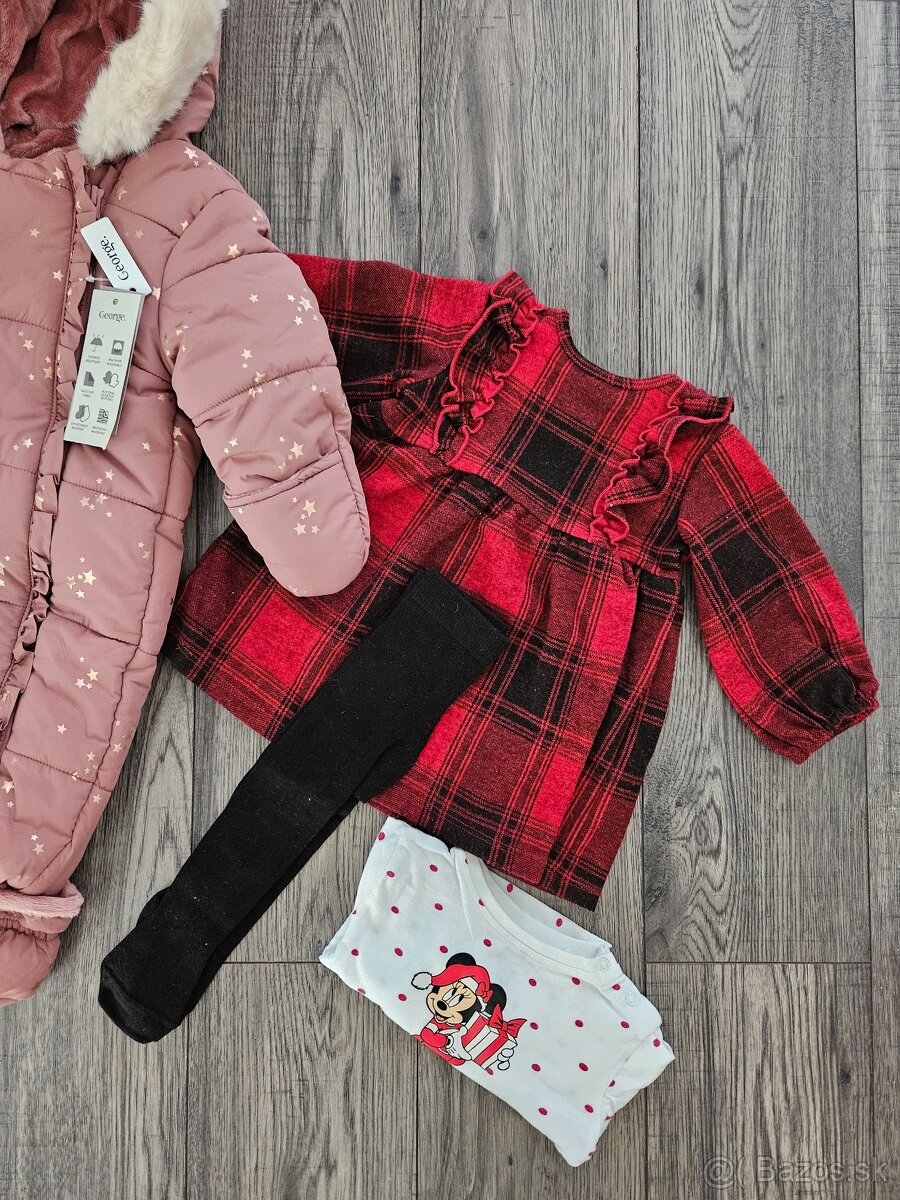 Zimný / vianočný balík oblečenia 68 - 2