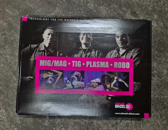 Profi zvárací horák Abicor Binzel MB 401 D (3m) - NOVÝ - 2