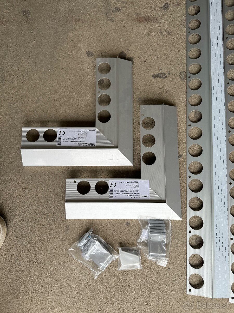 balkonovy profil strieborny - 2