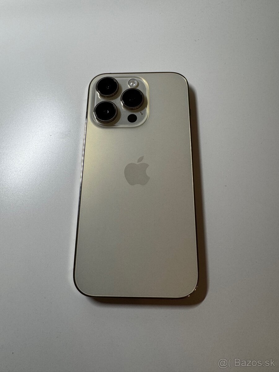 Predám IPhone 14 pro Gold 128GB - 2