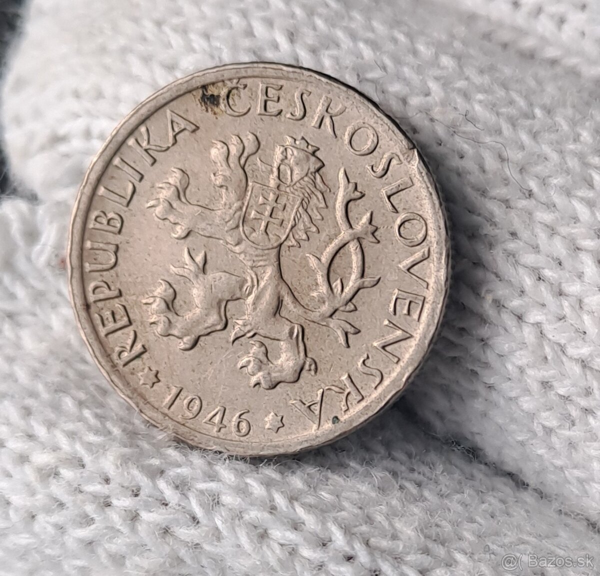 1 koruna 1946 - 2