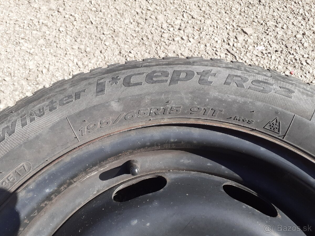 Predám kolesa 195/65 r15 - 2