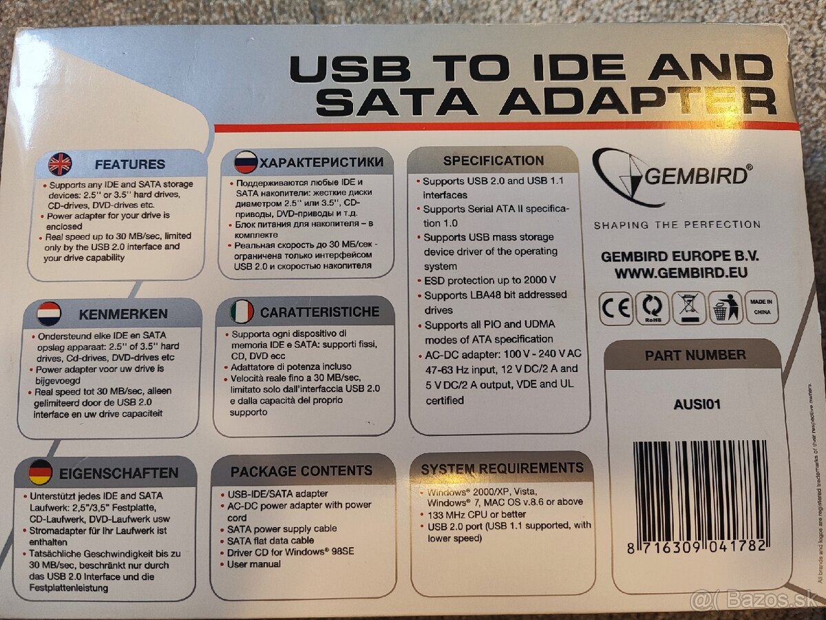 Adapter USB to IDE and SATA - 2