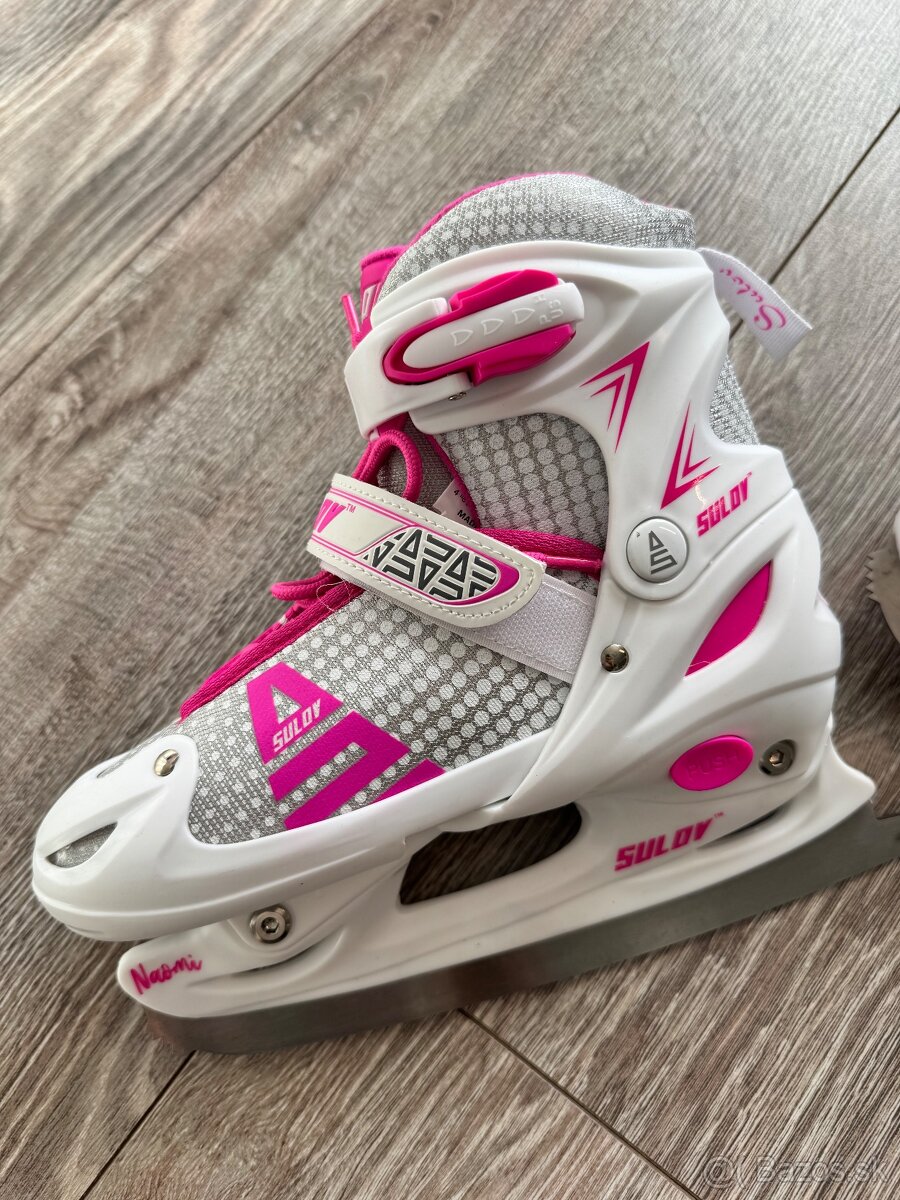 Dievčenské korčule na lad Sulov - veľkosť 34-37 - 2
