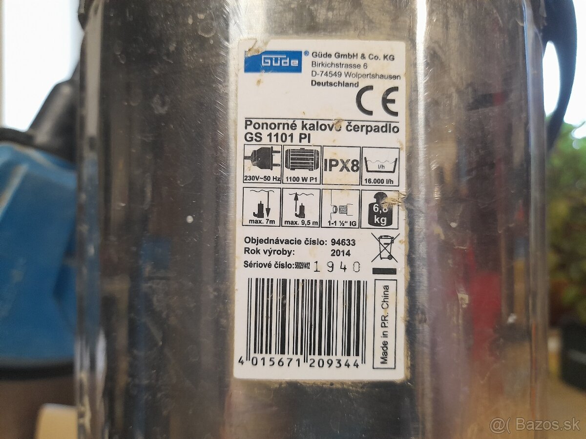 Kalove čerpadlo Gude - 2