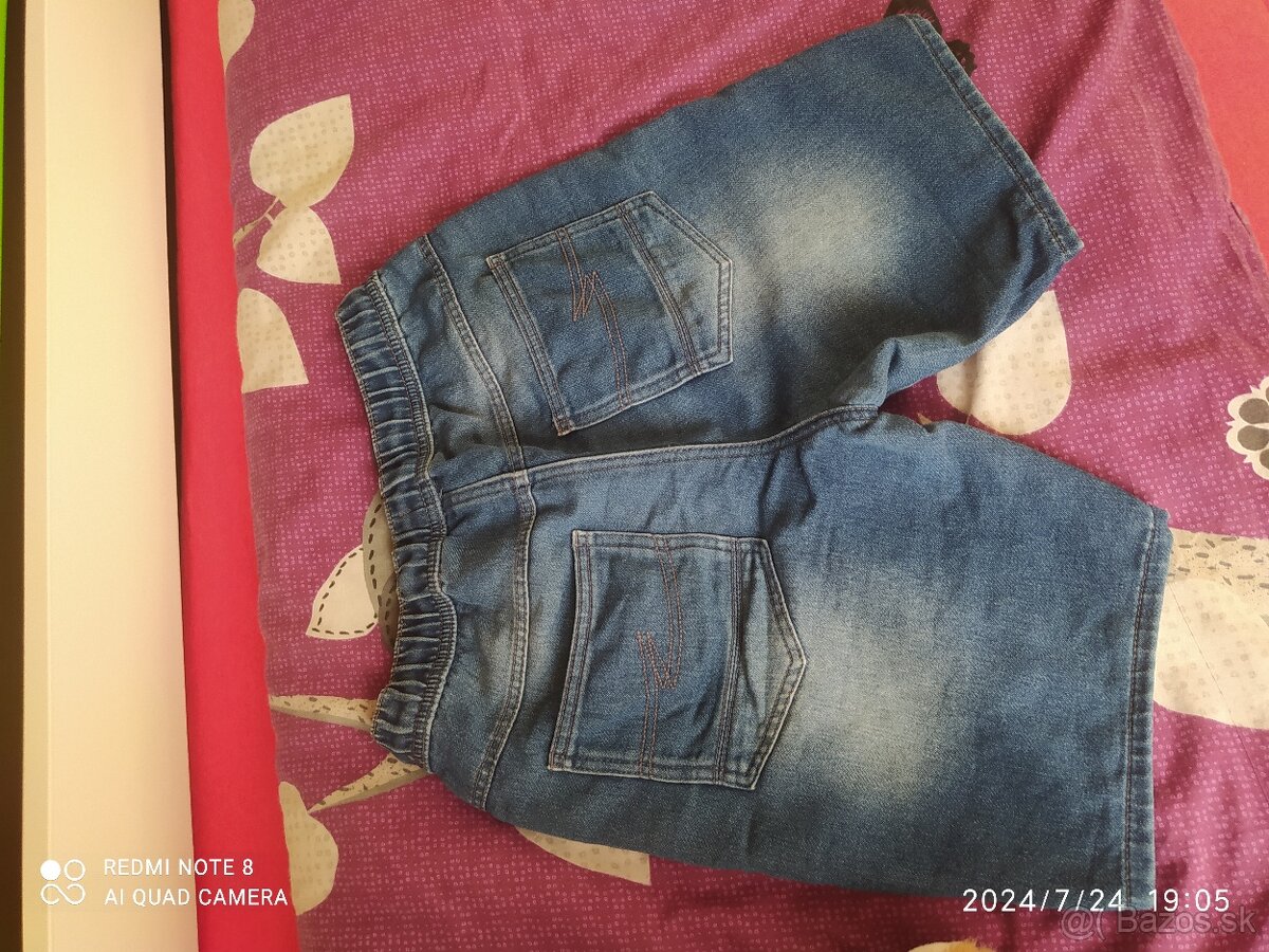 Chlapčenské kraťasy riflové - 2