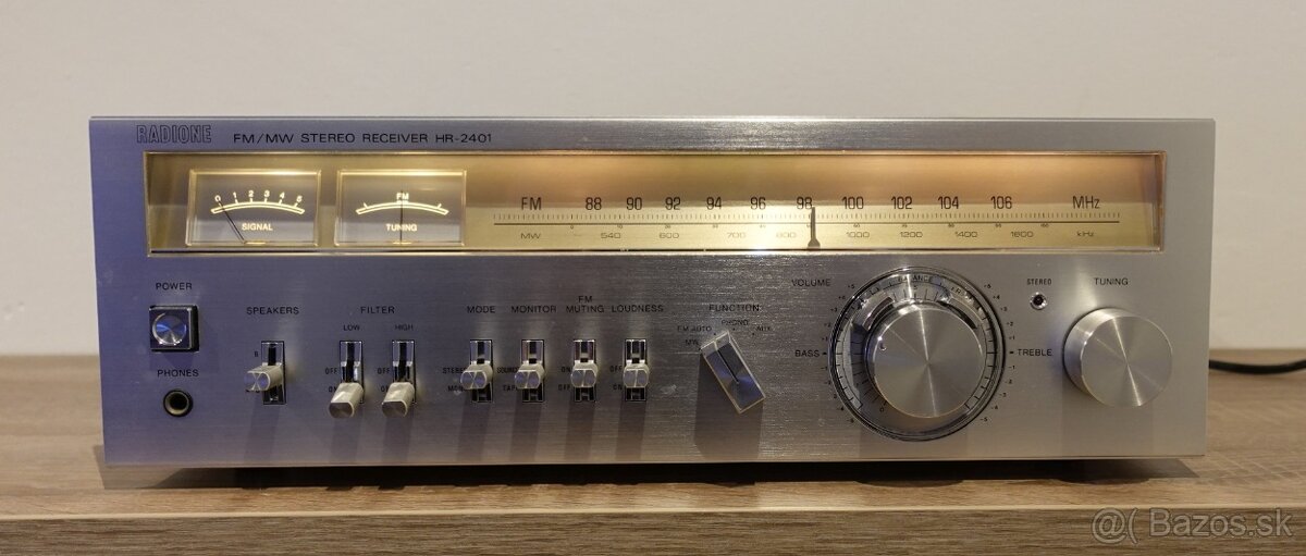 Retro Stereo Receiver RADIONE HR-2401 - 2