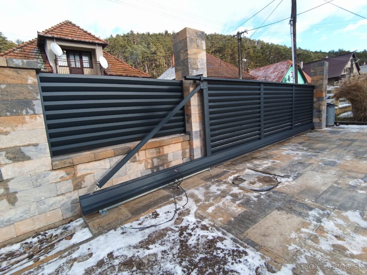 Hliníkové oplotenie - 2