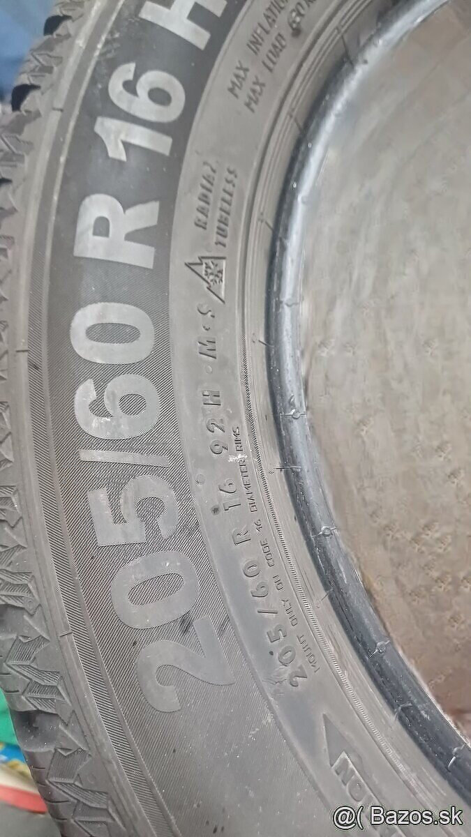 205/60 r16 zimné pneumatiky, Semperit - 2