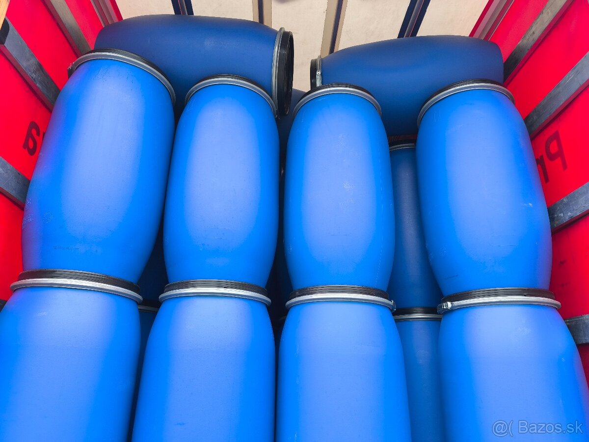 Potravinárske plastové sudy 150l ibc - 2