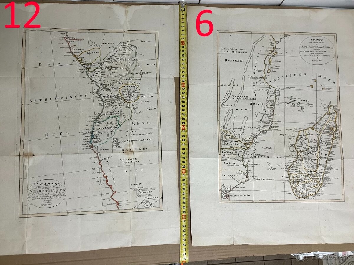200 ročné farebné mapy - 2
