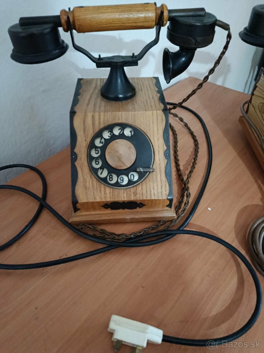 2x Starožitny telefon Tesla-spolu za 86,-eur - 2