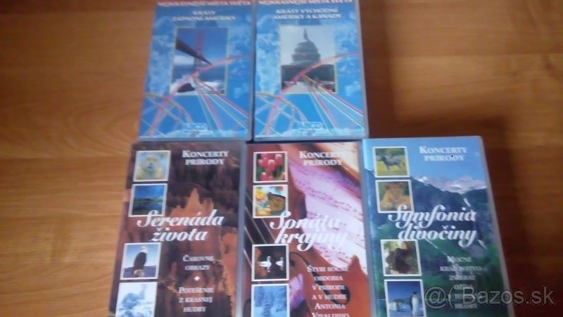 Predám vhs kazety do videorekordéra, rôzne DVD,CD - 2