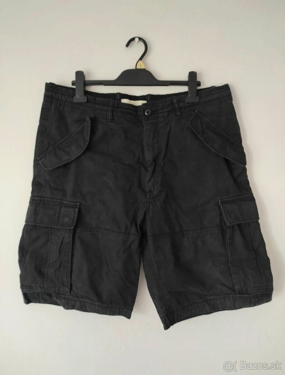 Čierne kraťasy mužské M - 2
