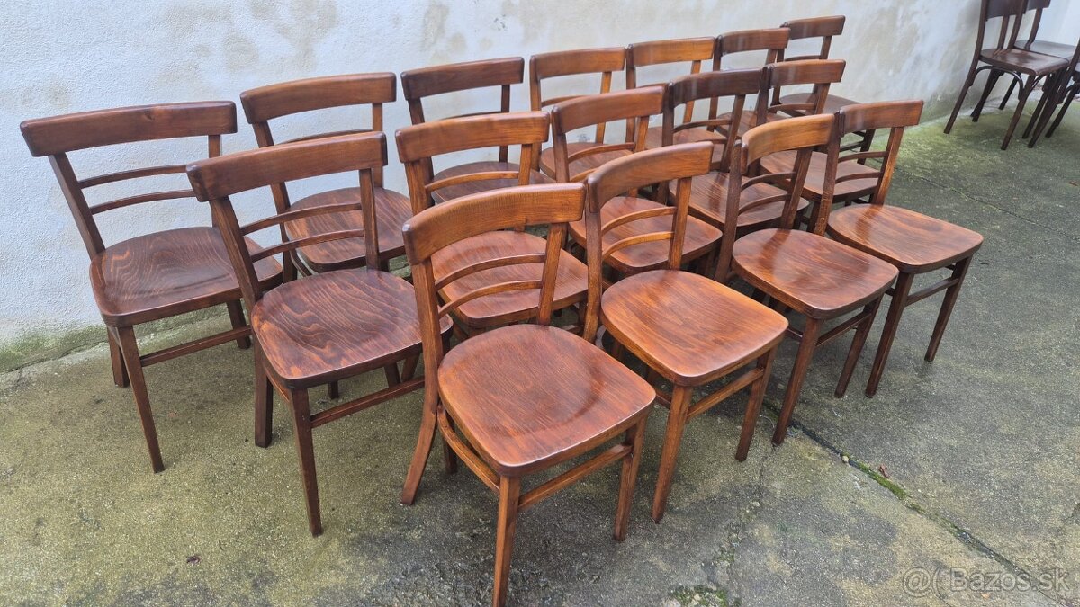 Retro židle Ton (č.197) - 2