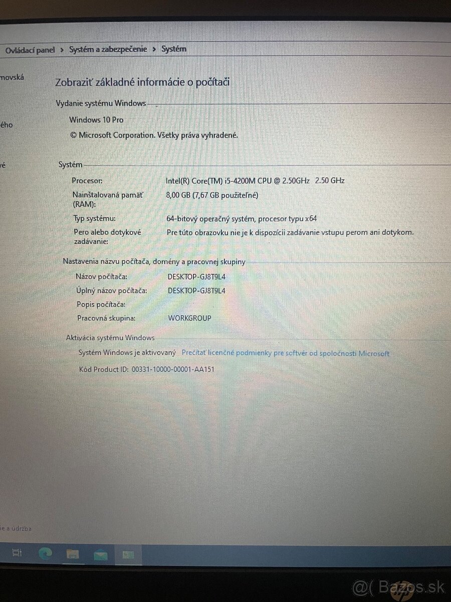 Predám HP 740 G1 - 2