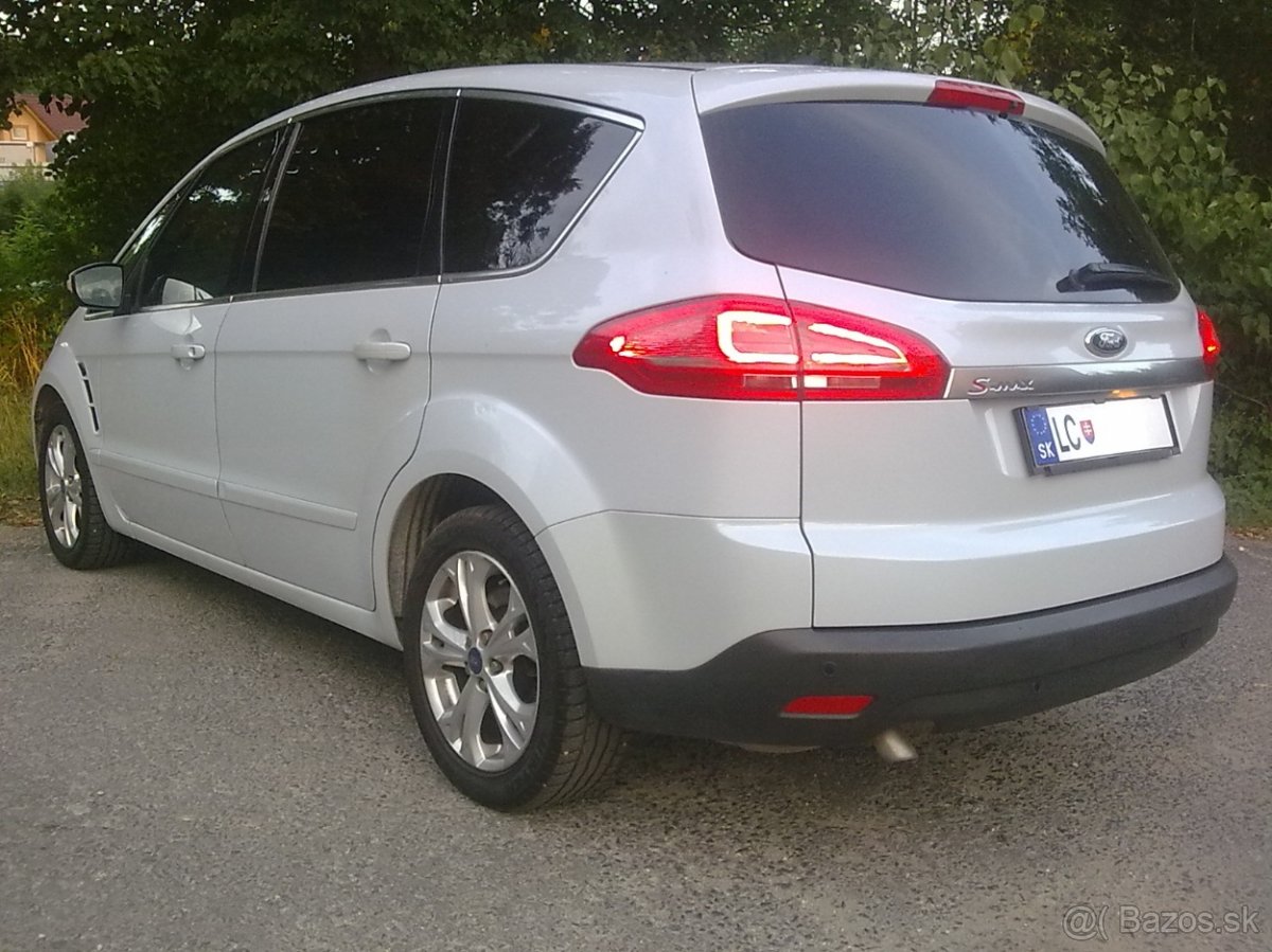 Predám Ford S-Max Titanium 2012 A6, biela perleť -TOP PONUKA - 2