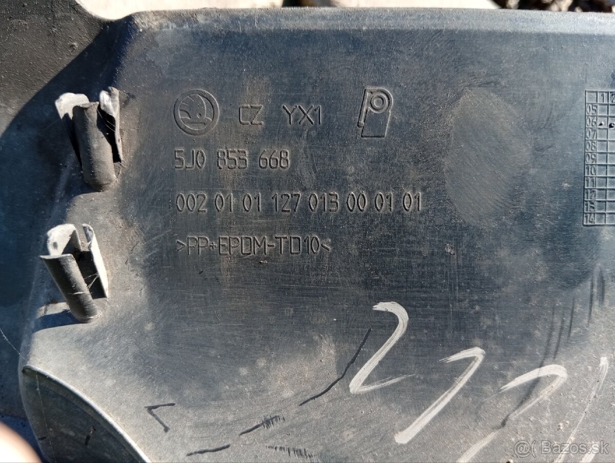 Predná maska fabia 2 pred FL, Roomster - 2