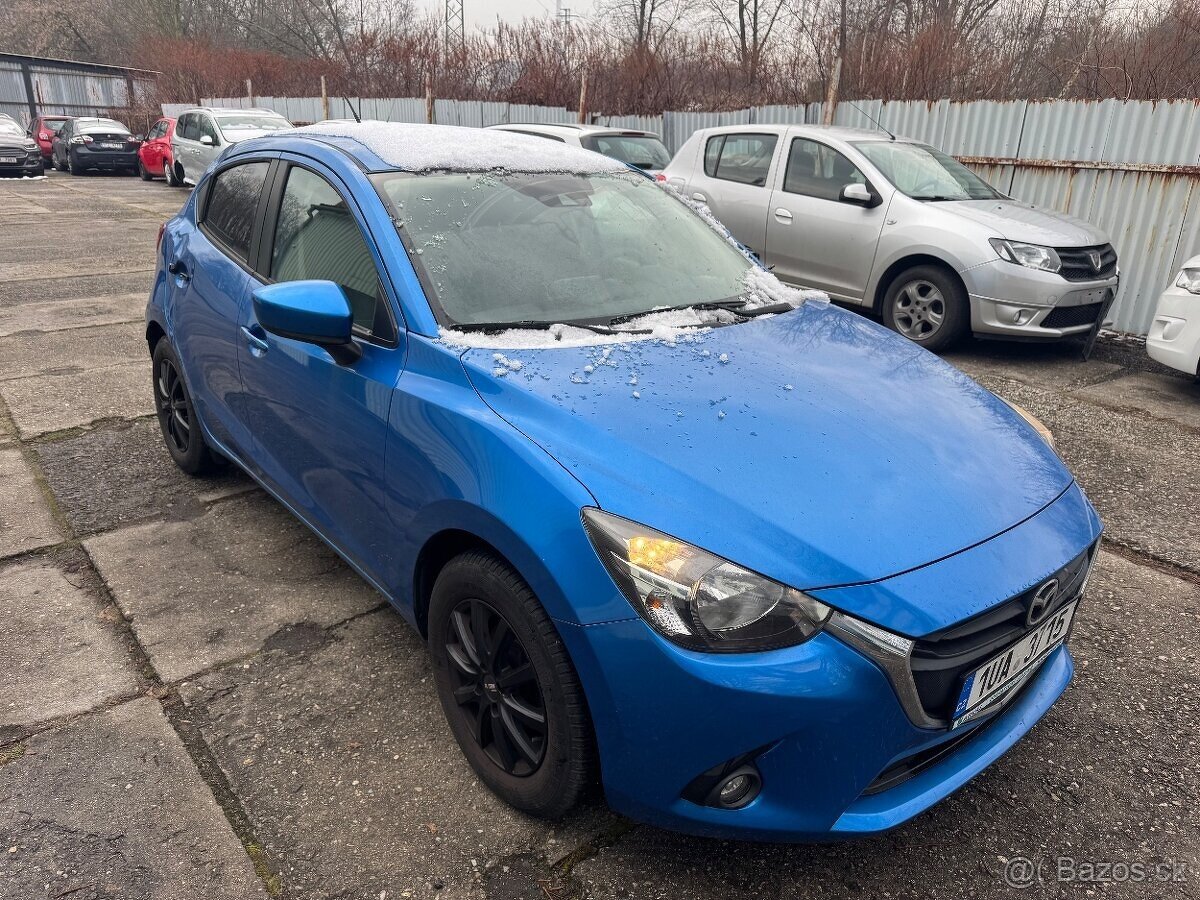 MAZDA 2 1,5 SKYACTIV 66KW,ROK 2015,NAJ 94TKM,NAVI,KLIMA,DOHO - 2