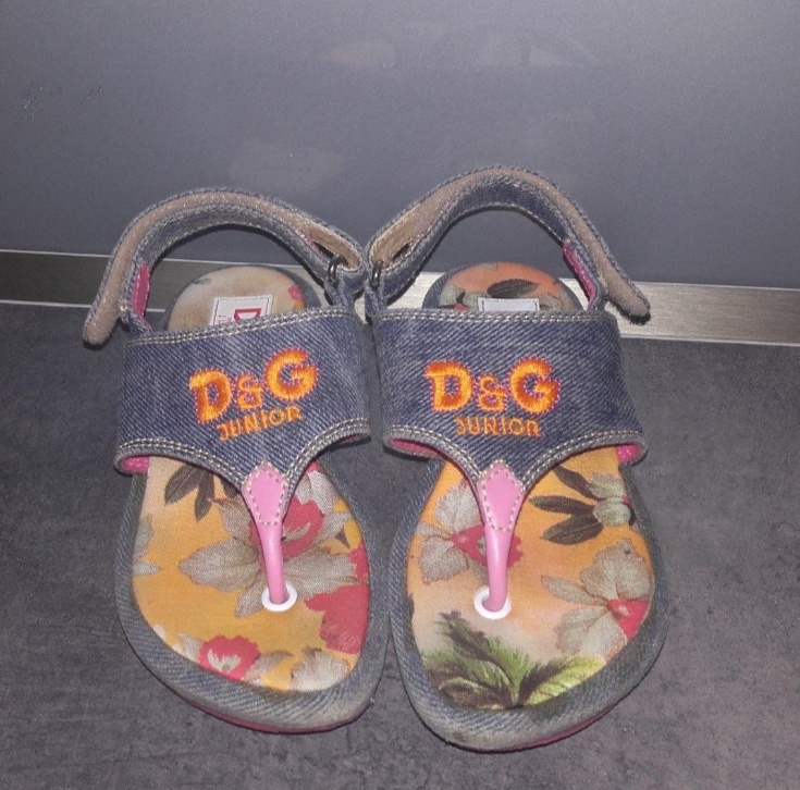 Originál sandálky D&G, 16,5cm - 2