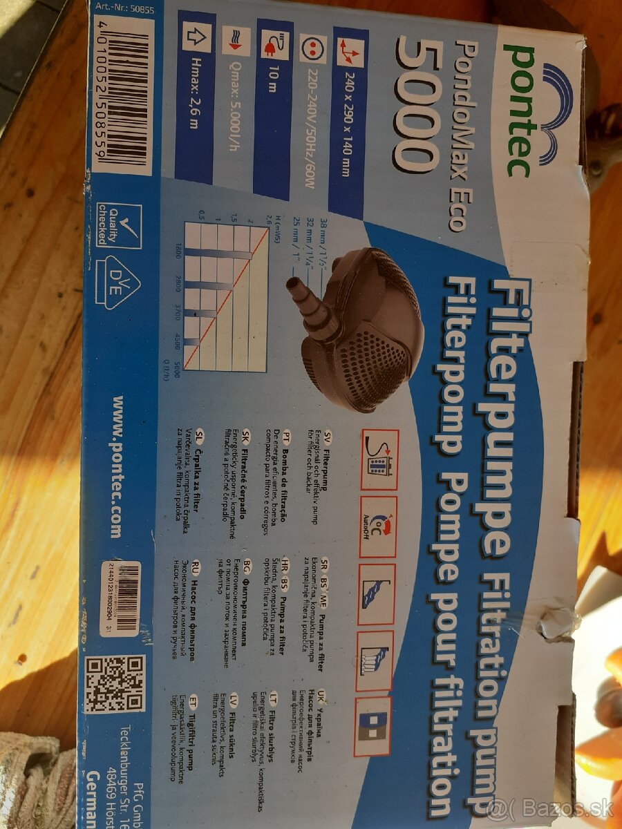 Jazierkove čerpadlo - 2