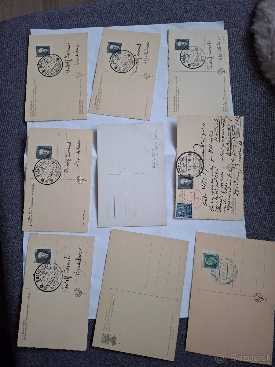 Pohľadnice T.G.Masaryk - 2