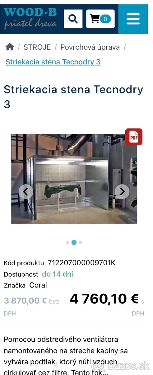 Predám striekaciu stenu- striekareň - 2