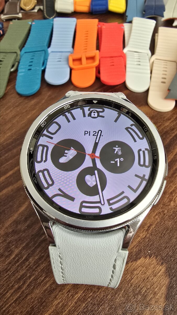 Samsung galaxy Watch 6 clasic 47mm + 28 náramkov - 2