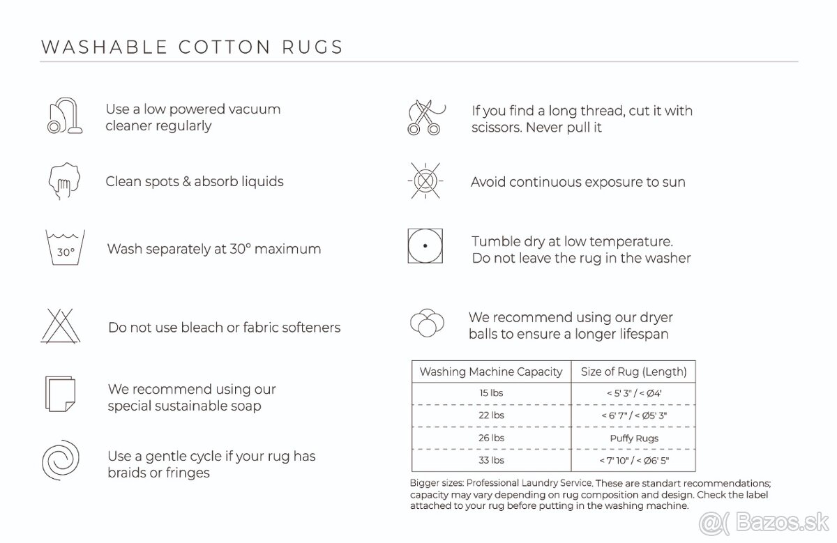 Bavlnený koberec - 2