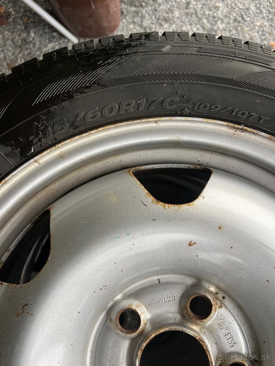 Predam 17” disky s pneu - 2