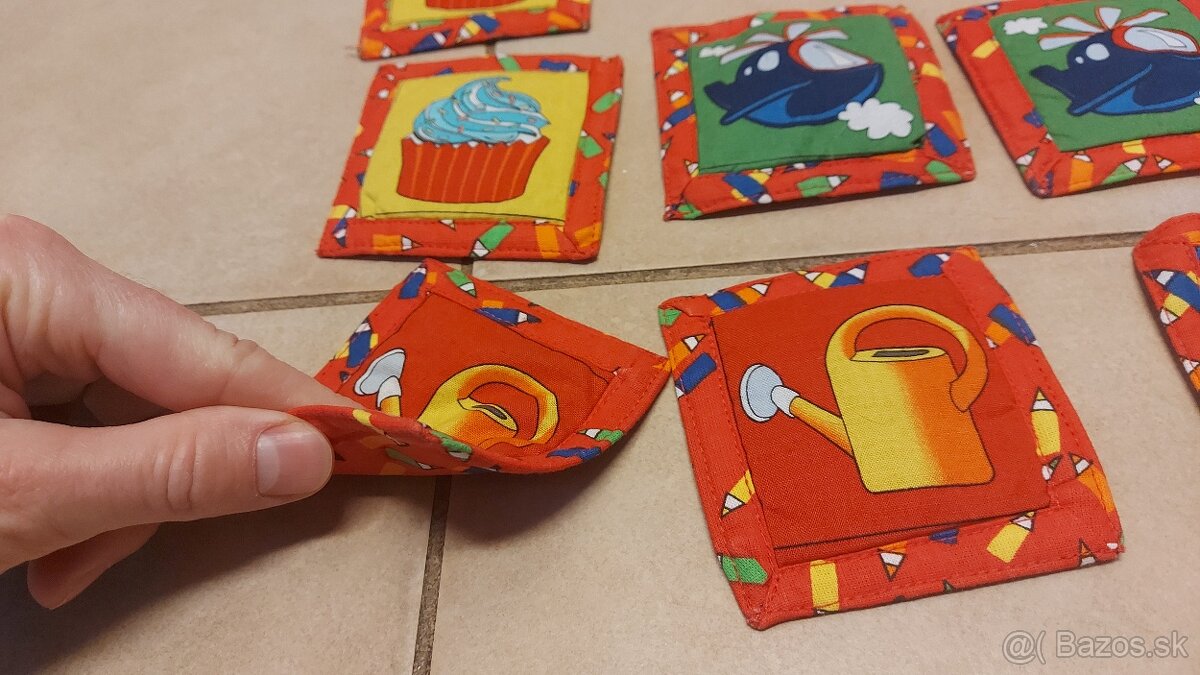 Predám látkové pexeso aj s vreckom - 2