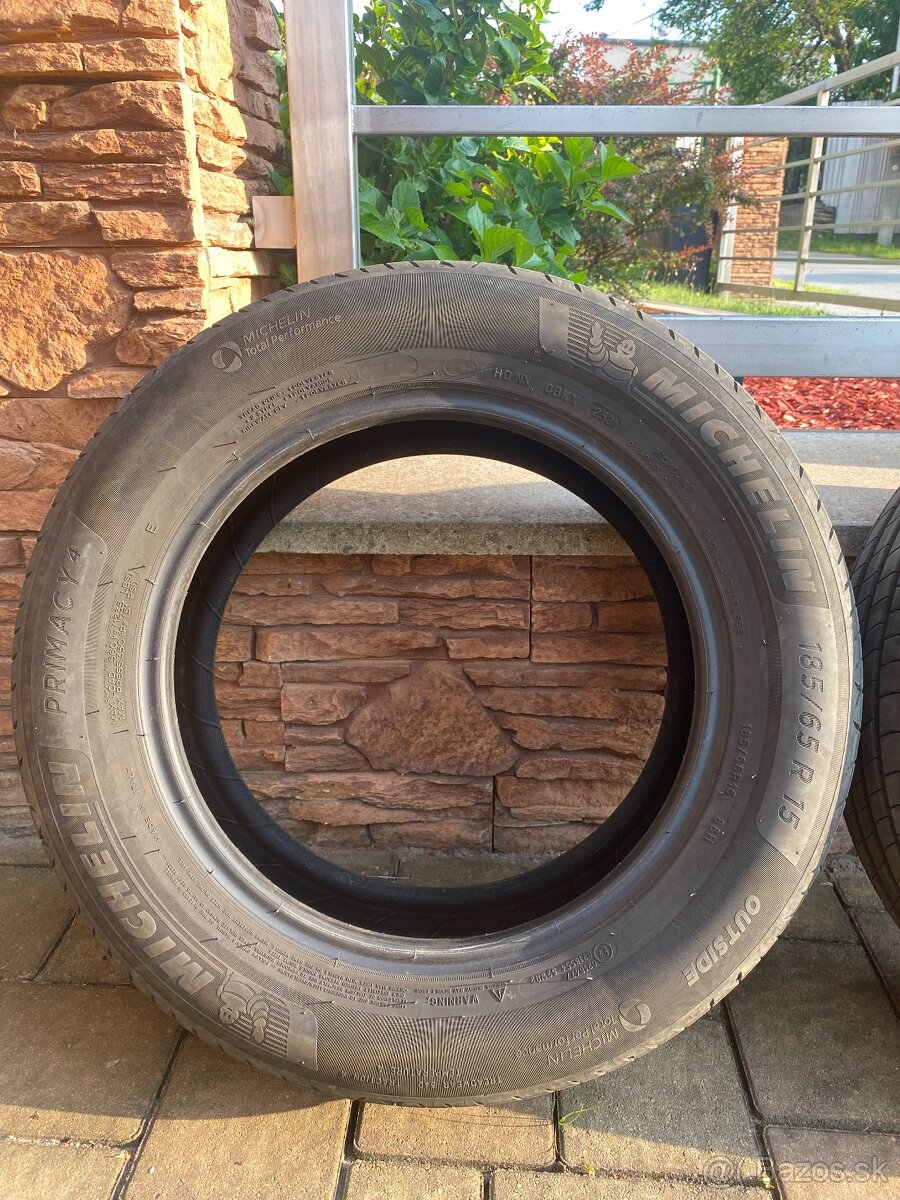 Predám 185/65 R15 letná sada - 2