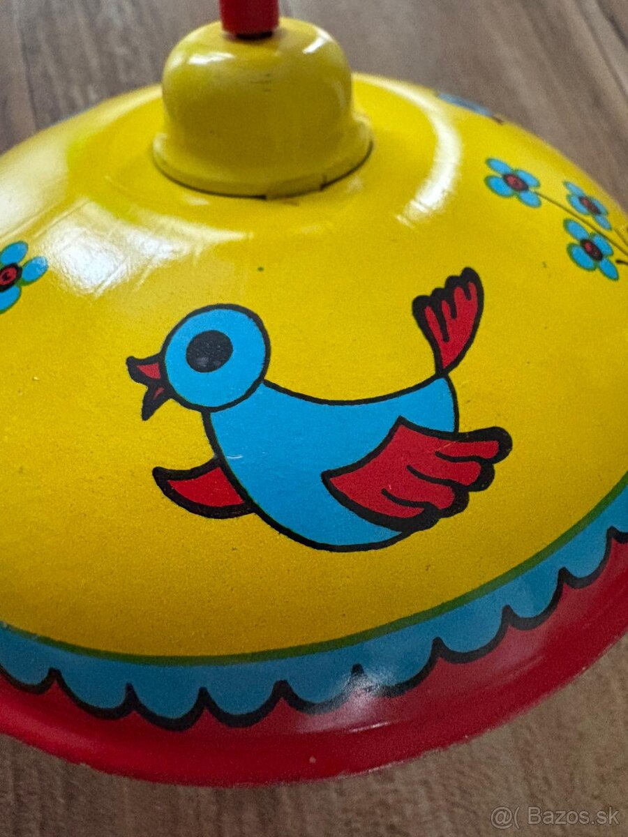 Retro "káča" „Made in Czechoslovakia“ – kov + plast - 2