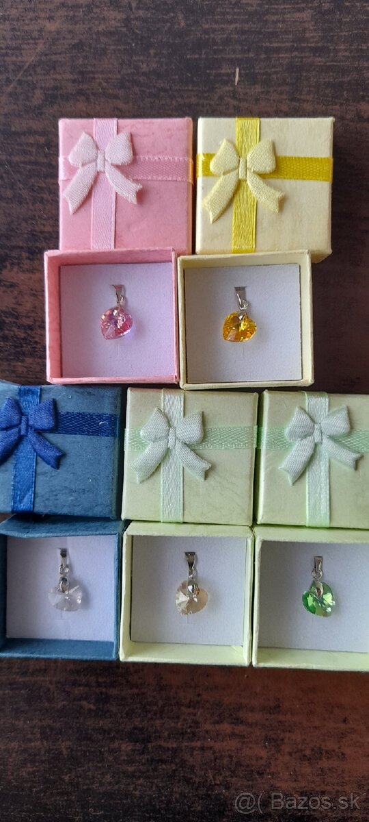 Strieborné prívesky, náušničky - 2