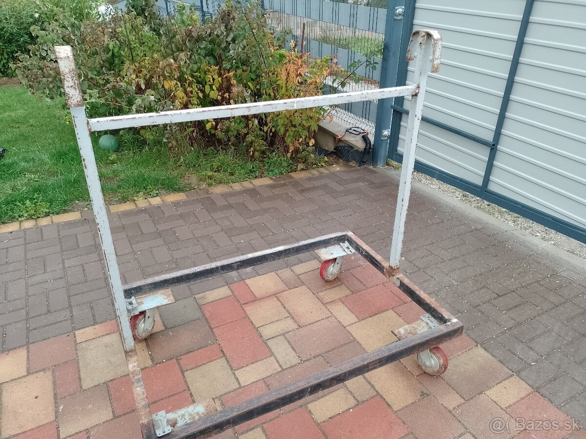 Vozík na OSB dosky, sadrokartón - 2