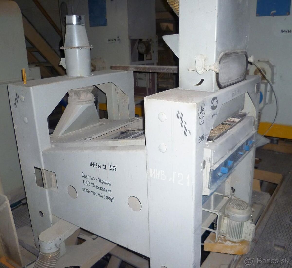 Separátory na čištění obilí řády BSH - 2