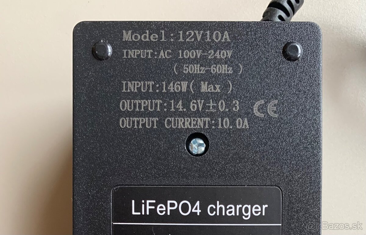 Nabijačka na Batérie LiFePO4 - 2
