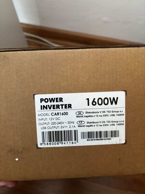 menic napetia 12v-240v - 2