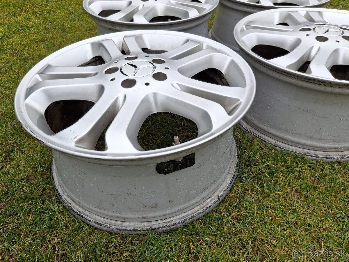 samotné 18" ALU 5x112 Mercedes + TPMS - 2