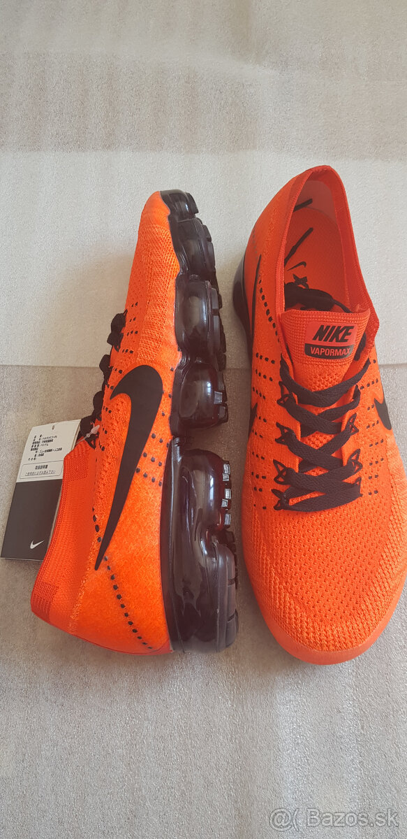 NIKE VAPORMAX ORANGE BLACK - 2