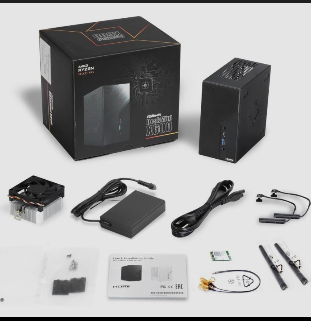 ASROCK PC DESKMINI X600, Mini - 2