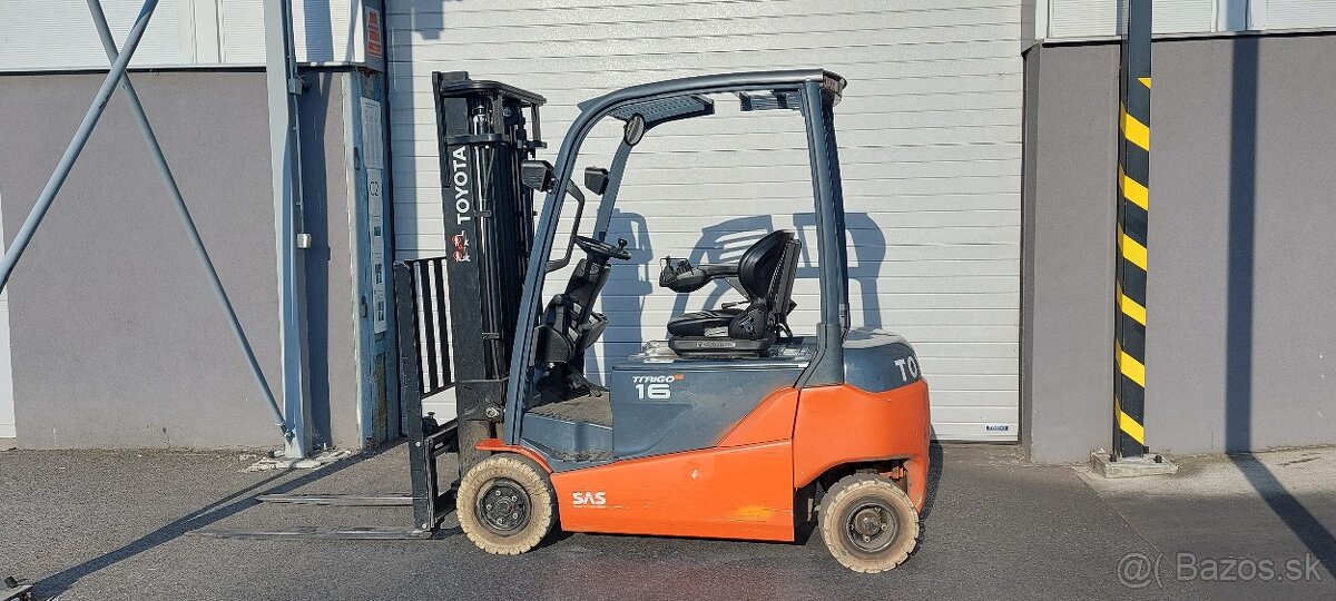 TOYOTA 8FBMT 16 elektro nosnosť 1,6 t , r.v. 2013 - 2